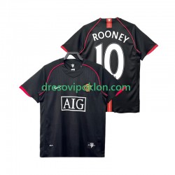 Manchester United Rooney 10 2007 Retro Dres Gostujući 2008 Kratkih Rukava ,Muški