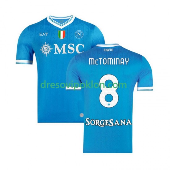 Napoli Scott McTominay 8 Dres Domaći 2025-2026 Kratkih Rukava ,Muški