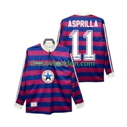 Newcastle United ASPRILLA 11 1995 1997 Retro Dres Gostujući Dugim Rukavima ,Muški