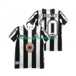 Newcastle United FERDINANE 10 1995 1997 Retro Dres Domaći Kratkih Rukava ,Muški