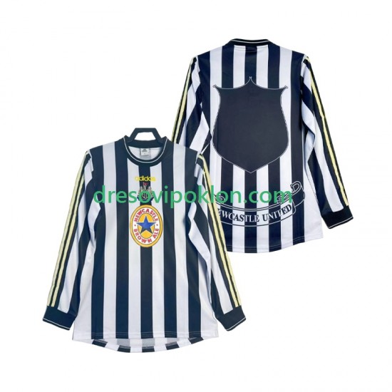 Newcastle United 1997 Retro Dres Domaći 1999 Dugim Rukavima ,Muški