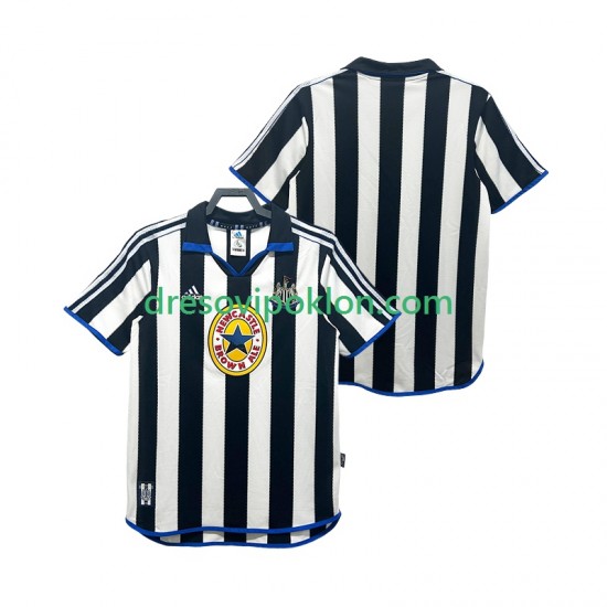 Newcastle United 2000 Retro Dres Domaći 1999 Kratkih Rukava ,Muški