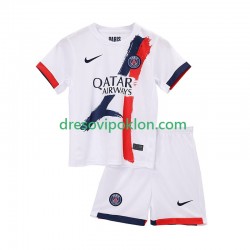 Paris Saint-Germain Dres Gostujući 2025-2026 Kratkih Rukava ,Dječji Komplet