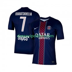 Paris Saint-Germain Khvicha Kvaratskhelia 7 Dres Domaći 2025-2026 Kratkih Rukava ,Muški