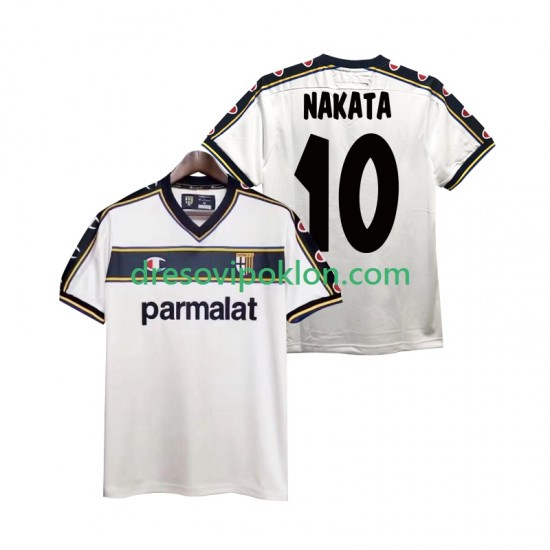 Parma NAKATA 10 2003 Retro Dres Gostujući 2002 Kratkih Rukava ,Muški