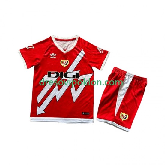 Rayo Vallecano Dres Domaći 2024-2025 Kratkih Rukava ,Dječji Komplet