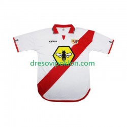 Rayo Vallecano 2000 2001 Retro Dres Domaći Kratkih Rukava ,Muški