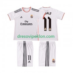 Real Madrid BALE 11 2013 2014 Retro Dres Domaći Kratkih Rukava ,Dječji Komplet
