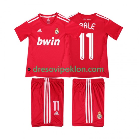 Real Madrid BALE 11 2012 Retro Dres Treći 2011 Kratkih Rukava ,Dječji Komplet