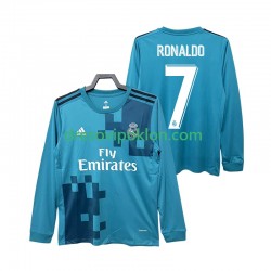 Real Madrid CRISTIANO RONALDO 7 2017 2018 Retro Dres Treći Dugim Rukavima ,Muški