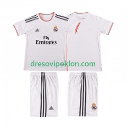 Real Madrid 2013 2014 Retro Dres Domaći Kratkih Rukava ,Dječji Komplet