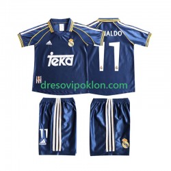 Real Madrid Cristiano Ronaldo 11 Retro Dres Treći 1998 1999 Kratkih Rukava ,Dječji Komplet