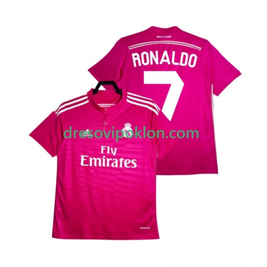Real Madrid Cristiano Ronaldo 7 2014 2015 Retro Dres Gostujući Kratkih Rukava ,Muški
