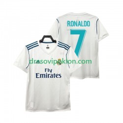 Real Madrid Cristiano Ronaldo 7 2017 Retro Dres Domaći Kratkih Rukava ,Muški