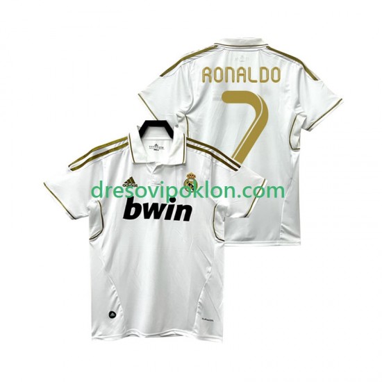 Real Madrid Cristiano Ronaldo 7 2012 Retro Dres Domaći 2011 Kratkih Rukava ,Muški