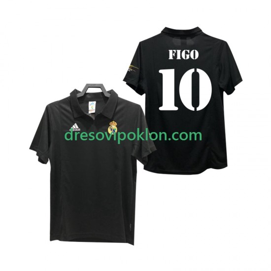 Real Madrid FIGO 10 2003 Retro Dres Gostujući 2002 Kratkih Rukava ,Muški