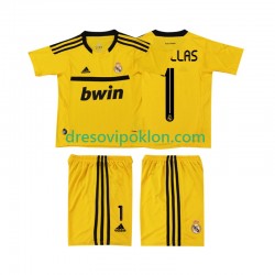 Real Madrid Golmanski CASILLAS 1 2012 Retro Dres Domaći 2011 Kratkih Rukava ,Dječji Komplet