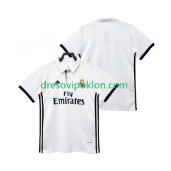 Real Madrid 2017 2018 Retro Dres Domaći Kratkih Rukava ,Muški