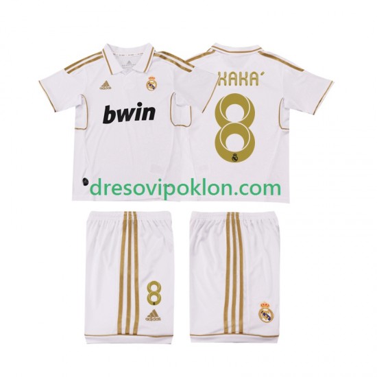 Real Madrid KAKA 8 2012 Retro Dres Domaći 2011 Kratkih Rukava ,Dječji Komplet