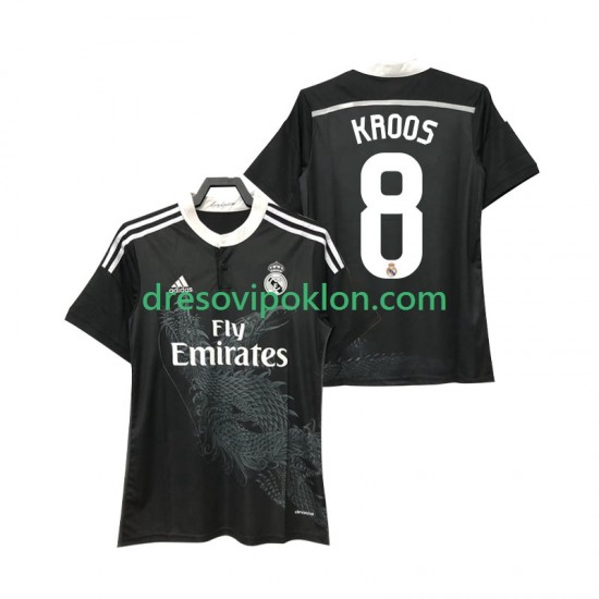 Real Madrid KROOS 8 2014 2015 Retro Dres Gostujući Kratkih Rukava ,Muški