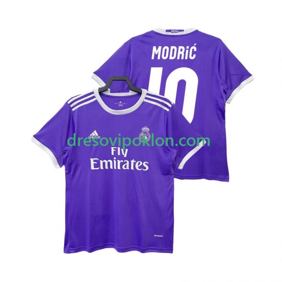 Real Madrid Modrić LUCA 10 2016 2017 Retro Dres Gostujući Kratkih Rukava ,Muški