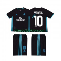 Real Madrid Modrić 10 2017 2018 Retro Dres Gostujući Kratkih Rukava ,Dječji Komplet