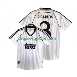 Real Madrid R.CARLOS 3 2000 Retro Dres Domaći 1998 Kratkih Rukava ,Muški