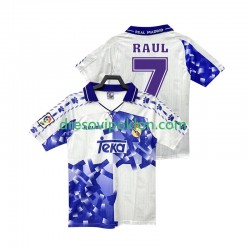 Real Madrid RAUL 7 1996 1997 Retro Dres Treći Kratkih Rukava ,Muški