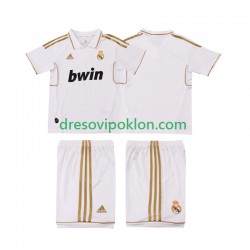 Real Madrid 2012 Retro Dres Domaći 2011 Kratkih Rukava ,Dječji Komplet