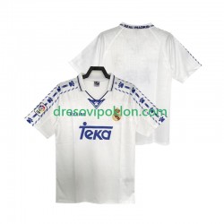 Real Madrid 1996 1997 Retro Dres Domaći Kratkih Rukava ,Muški