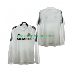 Real Madrid 2005 Retro Dres Domaći 2006 Dugim Rukavima ,Muški