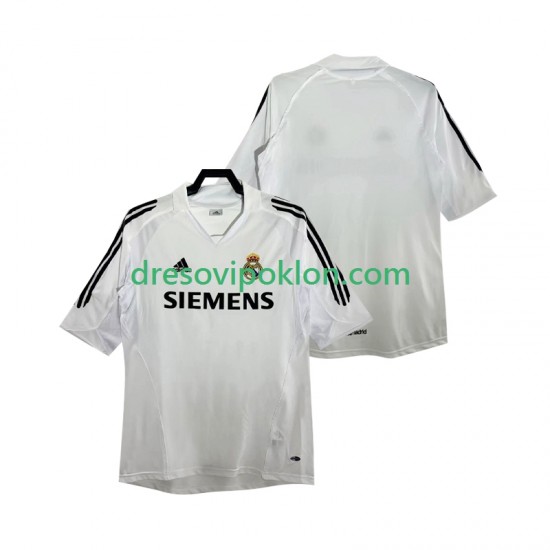 Real Madrid 2005 Retro Dres Domaći 2006 Kratkih Rukava ,Muški