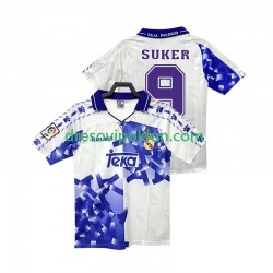 Real Madrid SUKER 9 1996 1997 Retro Dres Treći Kratkih Rukava ,Muški