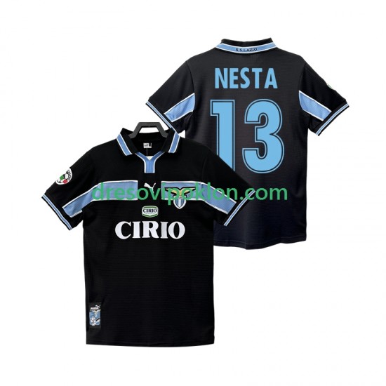 SS Lazio NESTA 13 Retro Dres Gostujući 1998 1999 Kratkih Rukava ,Muški