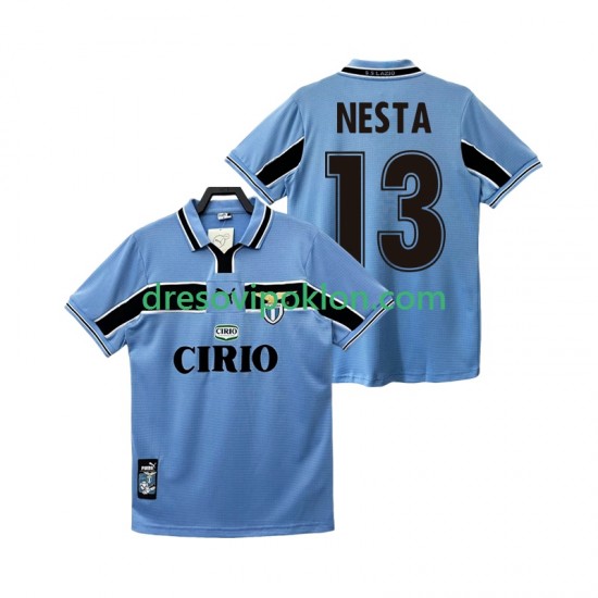 SS Lazio NESTA 13 Retro Dres Domaći 1998 1999 Kratkih Rukava ,Muški