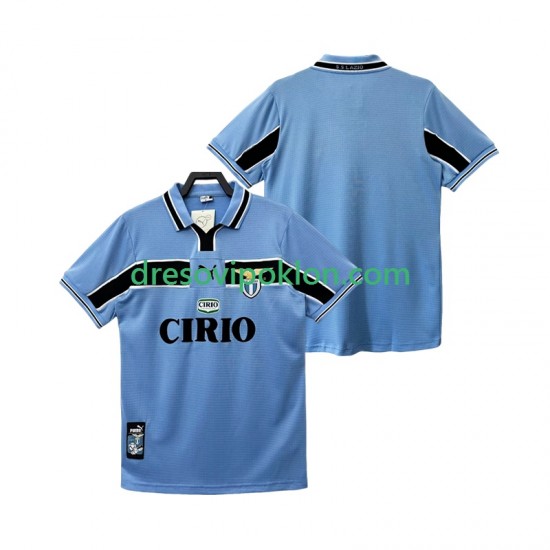 SS Lazio Retro Dres Domaći 1998 1999 Kratkih Rukava ,Muški