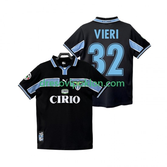 SS Lazio VIERI 32 Retro Dres Gostujući 1998 1999 Kratkih Rukava ,Muški
