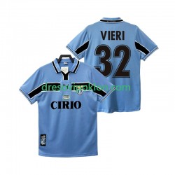 SS Lazio VIERI 32 Retro Dres Domaći 1998 1999 Kratkih Rukava ,Muški