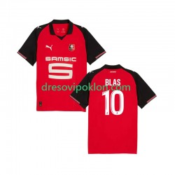 Stade Rennais Ludovic Blas 10 Dres Domaći 2025-2026 Kratkih Rukava ,Muški