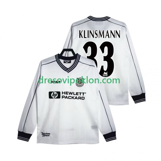 Tottenham Hotspur KLINSMANN 33 1997 Retro Dres Domaći 1999 Dugim Rukavima ,Muški