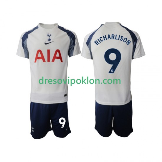 Tottenham Hotspur Richarlison 9 Dres Domaći 2025-2026 Kratkih Rukava ,Dječji Komplet