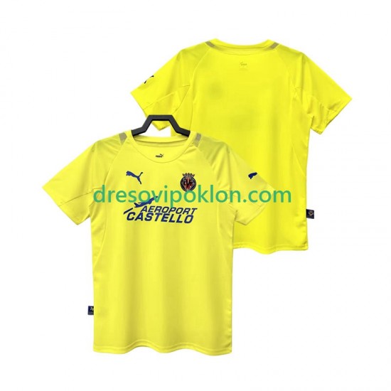 Villarreal CF 2005 Retro Dres Domaći 2006 Kratkih Rukava ,Muški