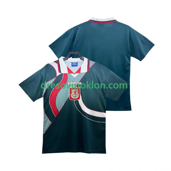 Wales 1995 Retro Dres Gostujući 1994 Kratkih Rukava ,Muški