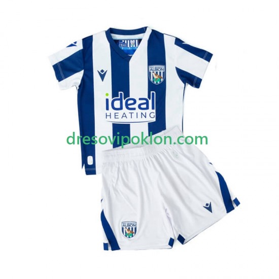 West Bromwich Albion Dres Domaći 2025-2026 Kratkih Rukava ,Dječji Komplet