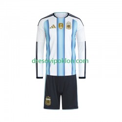 Argentina Dres Domaći World Cup 2026 Dugim Rukavima ,Dječji Komplet