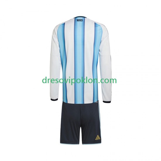 Argentina Dres Domaći World Cup 2026 Dugim Rukavima ,Dječji Komplet