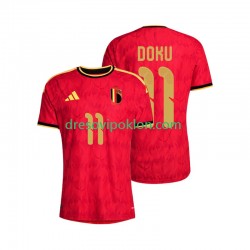Belgija Jeremy Doku 11 Dres Domaći World Cup 2026 Kratkih Rukava ,Muški