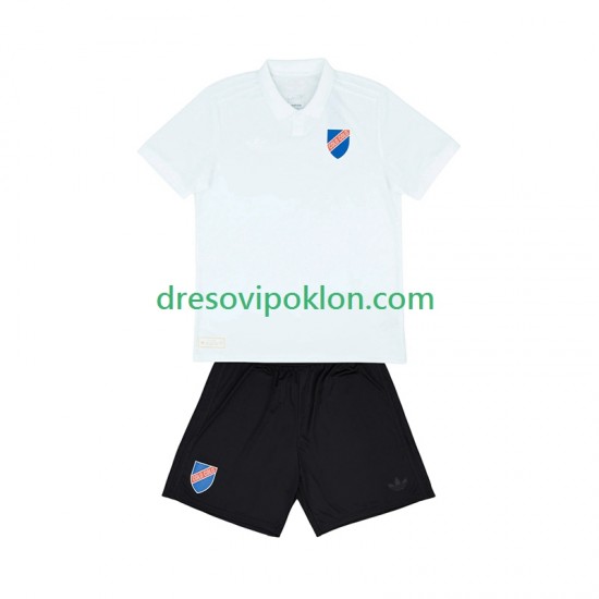 Colo-Colo Centenary Dres Domaći 2025-2026 Kratkih Rukava ,Dječji Komplet