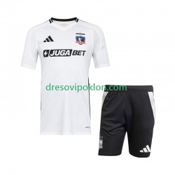 Colo-Colo Dres Domaći 2025-2026 Kratkih Rukava ,Dječji Komplet