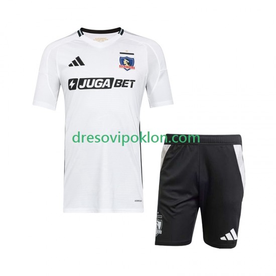 Colo-Colo Dres Domaći 2025-2026 Kratkih Rukava ,Dječji Komplet